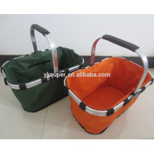 Manufacturer Price Large Space 600D folding picnic basket